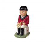 Winston Churchill Toby Jug Hunting Pink Design Horse Handle Edition