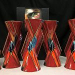 FANTASTIC NEW VASE DESIGN FROM ANITA HARRIS ART POTTERY