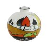 Marie Graves Freehand Ceramic Art Vase The Mephisto Design