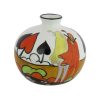 Marie Graves Freehand Ceramic Art Vase The Mephisto Design