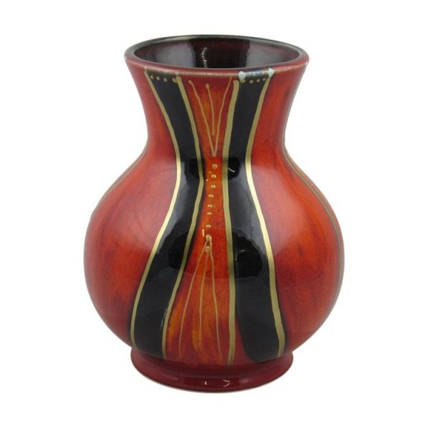 Anita Harris Art Pottery Vase Abstract Design 1 Studio Trial Stoke