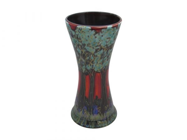 Anita Harris Art Pottery Vase Bluebell Wood Design