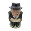 Winston Churchill Cigar Jar Produced by Bairstow Pottery Collectables