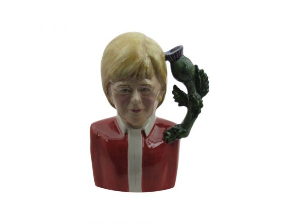 Nicola Sturgeon Toby Jug Red Jacket Colourway.