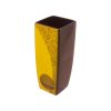 Alan Clarke Ceramic Art Vase Yellow Serenity Design