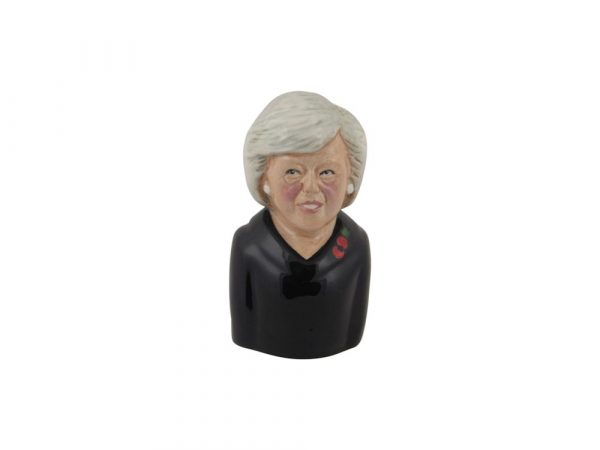 Theresa May Toby Jug Black Jacket Colourway