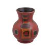 14cm Trojan Vase Inca Square Design L/E 1/1