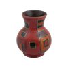 14cm Trojan Vase Inca Square Design L/E 1/1