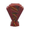 21cm Fan Vase Zig Zag Design L/E 1/1