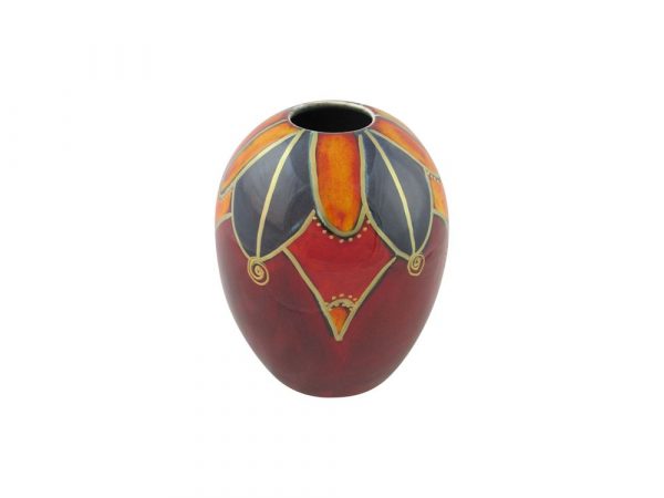 Anita Harris Art Pottery Vase Harlequin Design