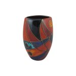 Anita Harris Art Pottery 16cm Vase Gravity Design