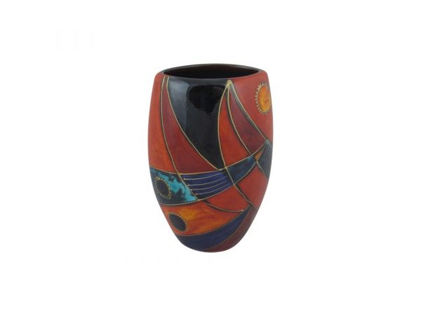 Anita Harris Art Pottery 16cm Vase Gravity Design
