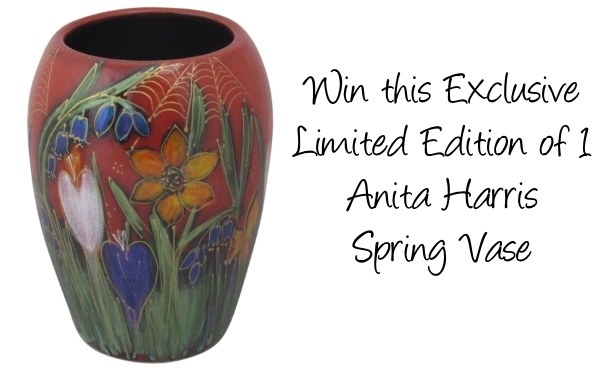 Great Easter Bunny Competition - Win this Exclusive One of a Kind Anita Harris Spring Vase