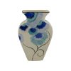 Emma Bailey Ceramics Vase Delft Flower Design