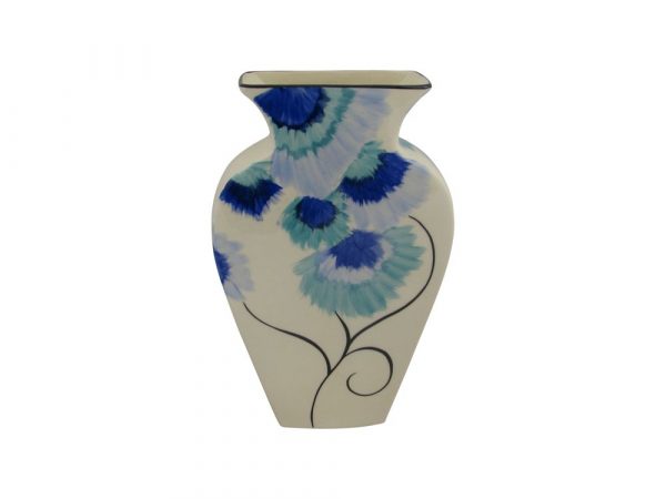 Emma Bailey Ceramics Vase Delft Flower Design