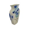 Emma Bailey Ceramics Vase Delft Flower Design