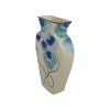 Emma Bailey Ceramics Vase Delft Flower Design