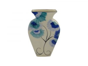 Emma Bailey Ceramics Vase Delft Flower Design