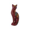 Serene Cat Flowers Design Anita Harris Art Pottery