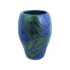 Blueberry Design Hand Thrown Vase Anita Harris Art Pottery
