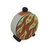 Lorna Bailey Lidded Pot Inferno Design