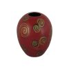 Fantasy Curves Design Delta Shaped Vase Anita Harris Art Pottery