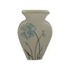 Emma Bailey Ceramics Vase Teal Poppy Design