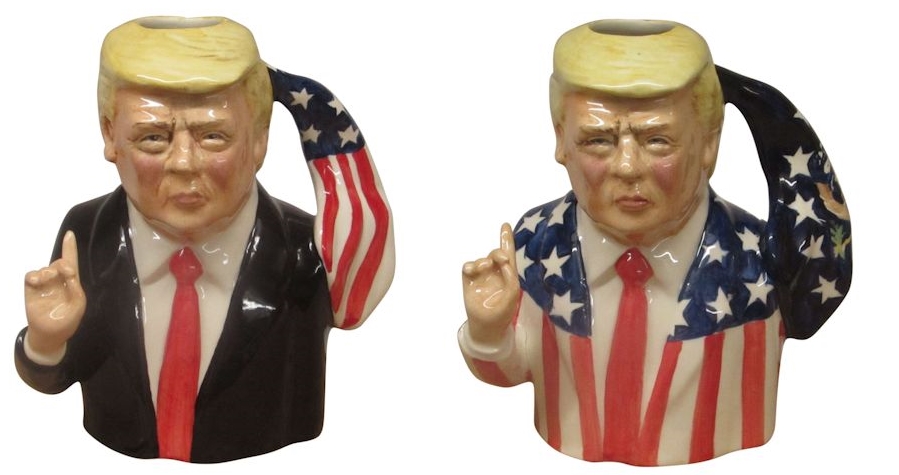 donald trump toby jugs bairstow pottery