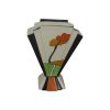 Marie Graves Ceramic Artist Fan Vase Cliff Cottage Design