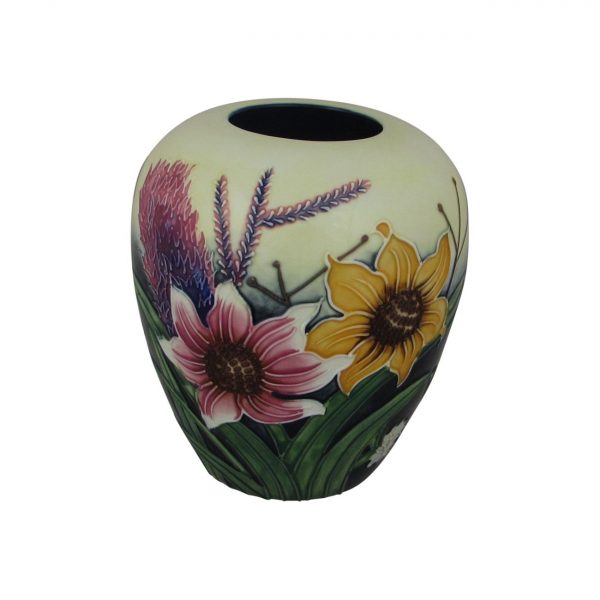 Old Tupton Ware 6 inch Vase Summer Bouquet Design