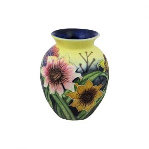 Old Tupton Ware 10cm Vase Summer Bouquet Design