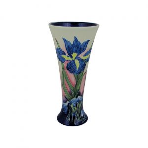 Iris Design Flared Vase Old Tupton Ware