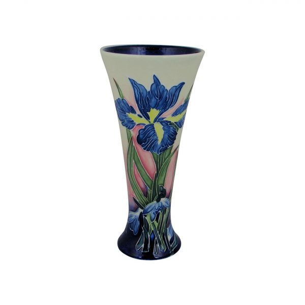 Iris Design Flared Vase Old Tupton Ware