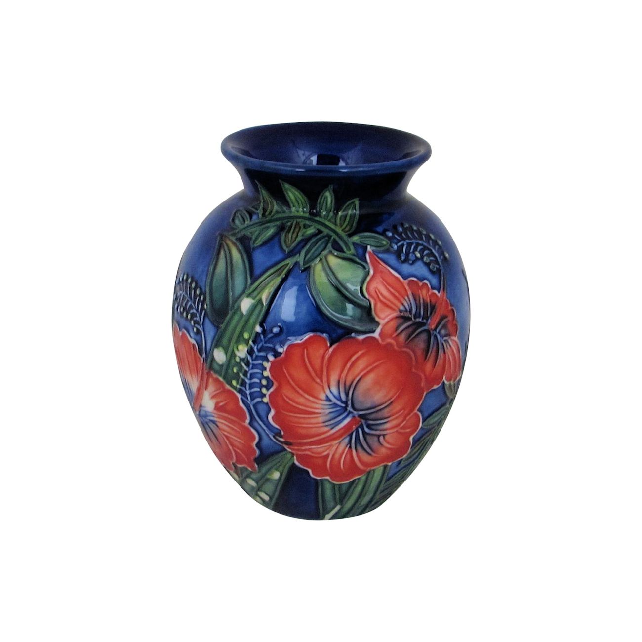 Old Tupton Ware Hibiscus Collection 3" Vase 