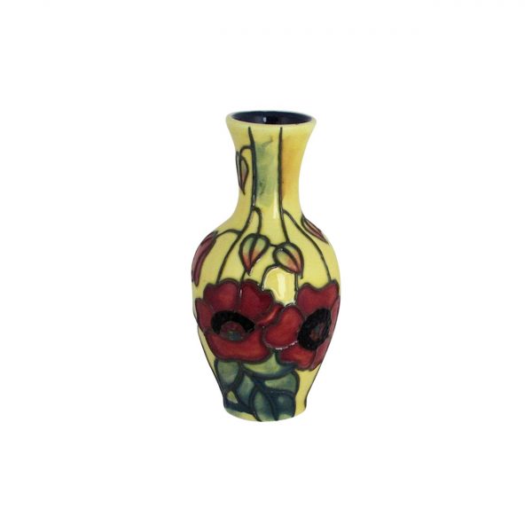 Yellow Poppy Small Vase by Old Tupton Ware