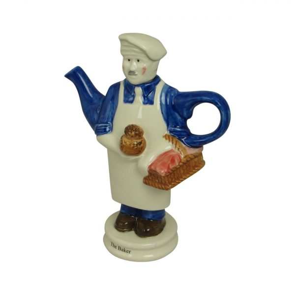 Baker Teapot Two Cup Teapot Carters of Suffolk Stoke Art Pottery