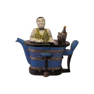 Swineside Ceramics Cocktail Bar Man Novelty Teapot
