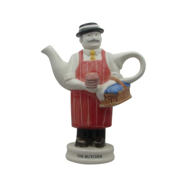 Butcher Collectable Novelty Teapot Carters of Suffolk