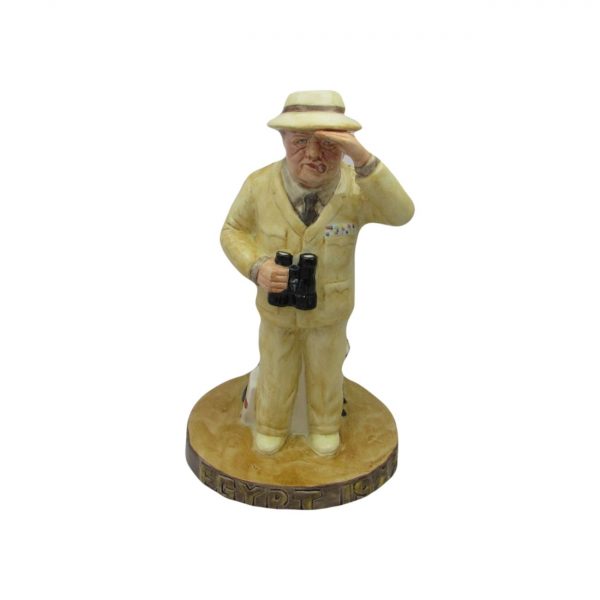 Winston Churchill Desert War Toby Jug Bairstow Pottery