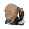 Winston Churchill Character Jug Royal Navy Colourway
