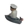 Winston Churchill Naval Ship Figure White Uniform Bairstow Pottery