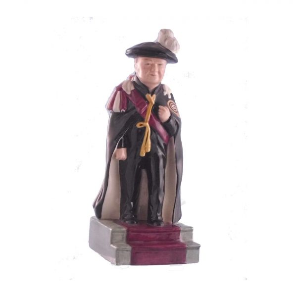 Winston Churchill Figure Knight of the Garter