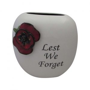 Lest We Forget Purse Vase Anita Harris Art Pottery