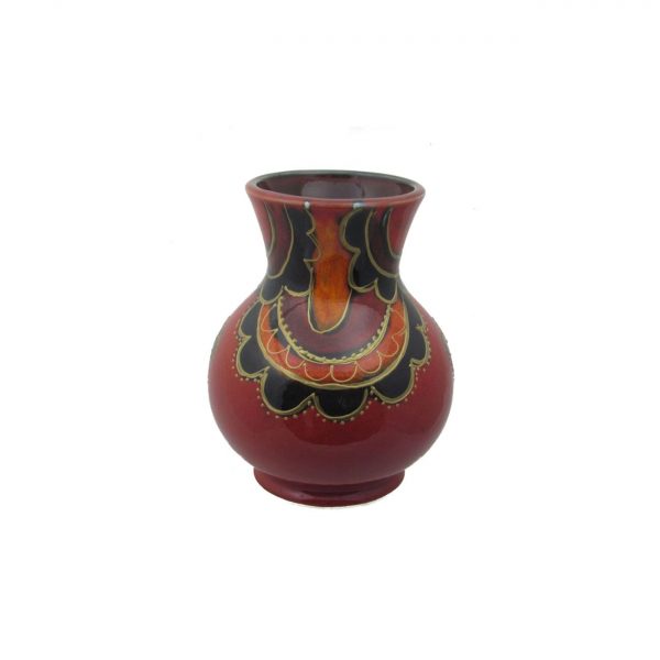 Majestic Loops Design Trojan Vase Anita Harris Art Pottery