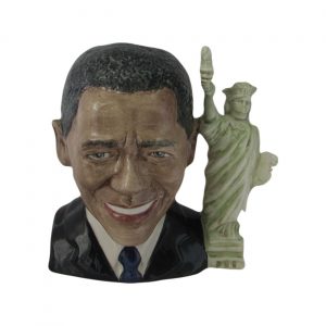 President Barack Obama Large Toby Jug Bairstow Pottery
