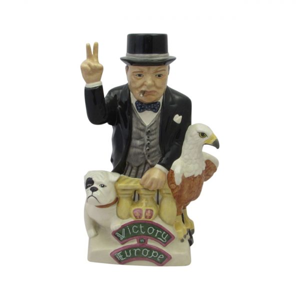 Kevin Francis Ceramics Churchill 50th Anniversary of VE Day Figure