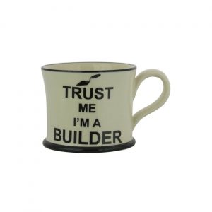 Moorland Pottery Mug Trust Me I'm A Builder
