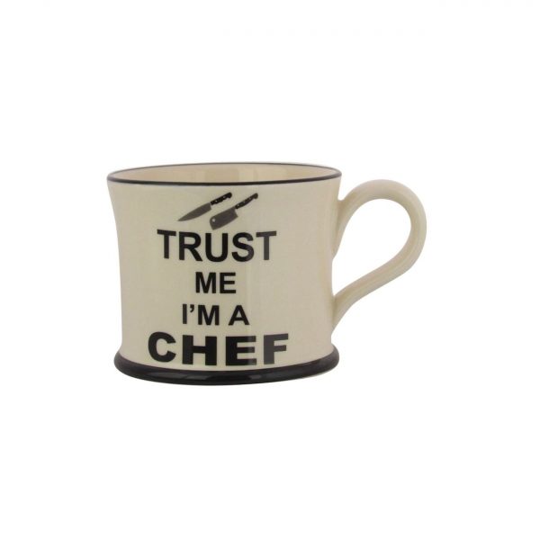 Moorland Pottery Mug Trust Me I'm A Chef