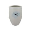 Tony Cartlidge Ceramic Artist Vase Chocs Away Design
