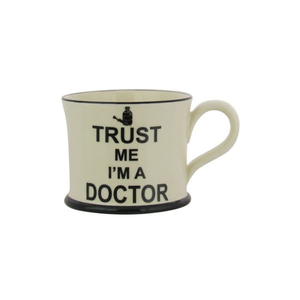Moorland Pottery Trust Me Mug I'm A Doctor